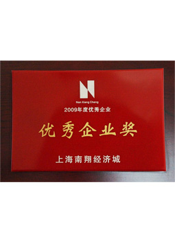红京印2009年度优秀企业奖